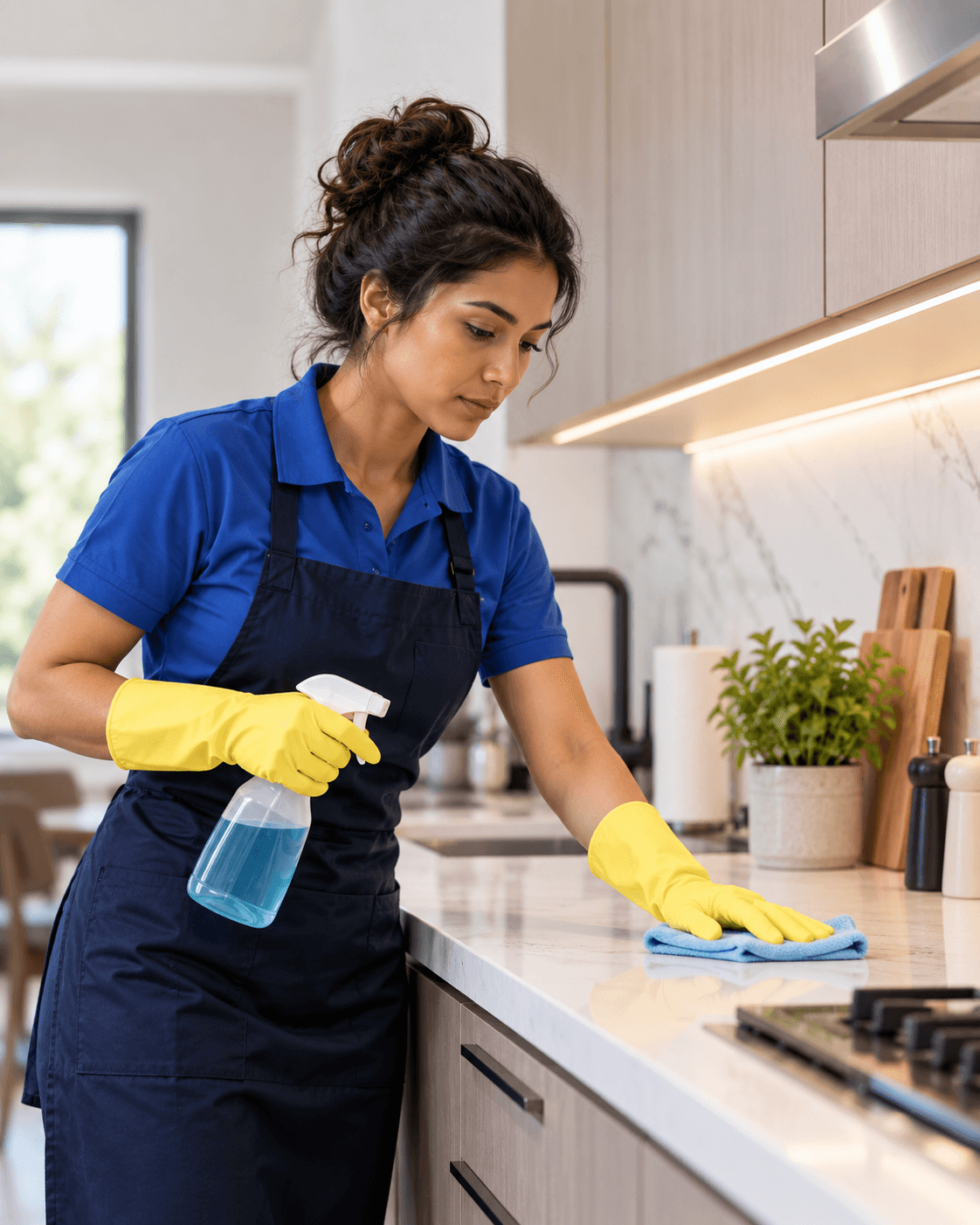 Home service expert ready for an emergency repair